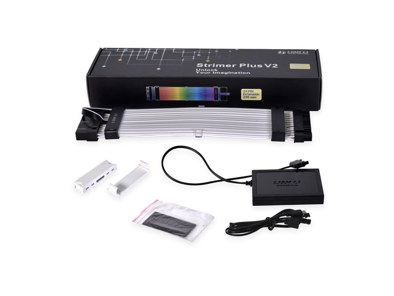 Lian li strimer plus 美品　24pin 8pin セット Strimer Plus V2 - LIAN LIはPCケースの大手プロバイダーです